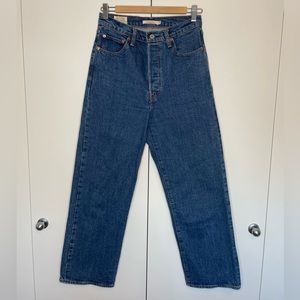 Levi’s Premium ribcage straight ankle